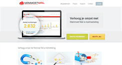Desktop Screenshot of mammoetmail.com